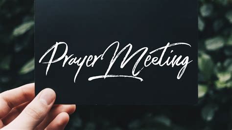 Prayer Meeting | Ministries | Bethel Pentecostal Church