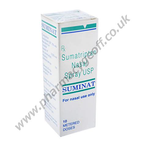 Suminat Nasal Spray (Sumatriptan Succinate) - 20mg (10 Doses ...