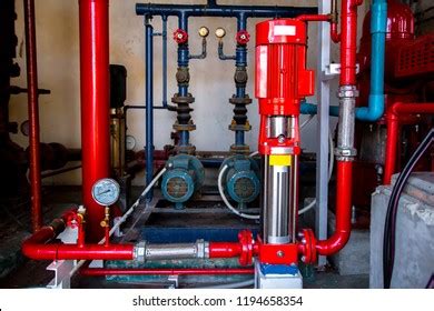 Industrial Fire Pump System Water Reverse 스톡 사진 500150860 | Shutterstock