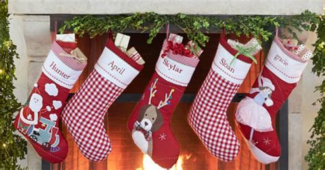 Pottery Barn Kids Personalized Christmas Stockings as Low as $13 ...