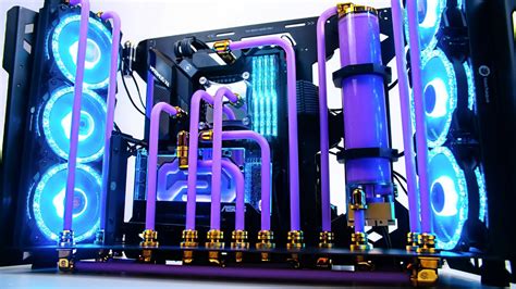 $6000 CLEAN Water Cooled Asus RTX 3090 Gaming PC! w/ Benchmarks | water ...