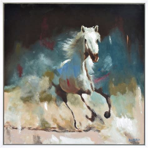 Freedom - Abstract Horse by Shaun Burgess | Art2Arts