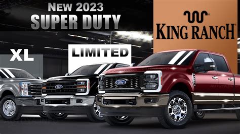 All-New 2023 Ford Super Duty - All Trims: XL, Platinum, King Ranch ...