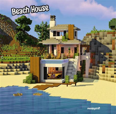 Minecraft Beach House