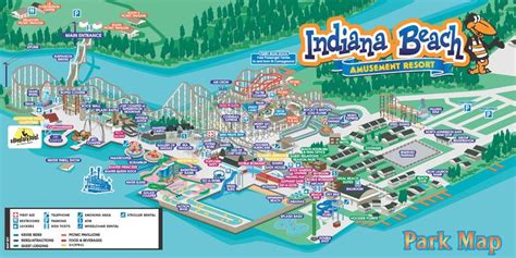 Indiana Beach Rv Park Map