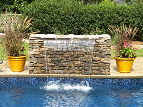 diy pool waterfall ideas - Pretty Man Log-Book Photographs