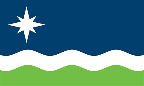 The North Star Flag (A Minnesota Redesign) : r/vexillology