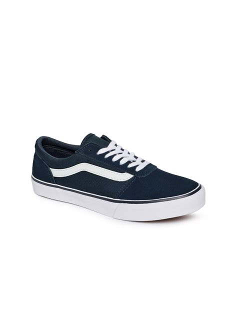 Buy Vans Women Navy Blue Suede Sneakers - Casual Shoes for Women ...