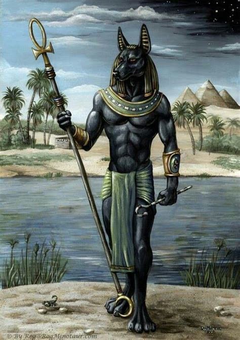 Egyptian Jackal God Anubis