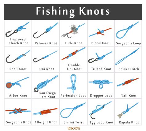 List of Different Types of Fishing Knots & How to Tie Them | Strongest ...