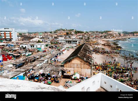 Cape Coast beach, Ghana Stock Photo - Alamy