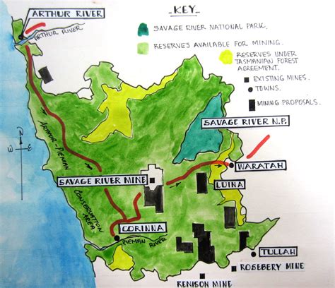 6 Map Tarkine | Fred and Bev's Odyssey