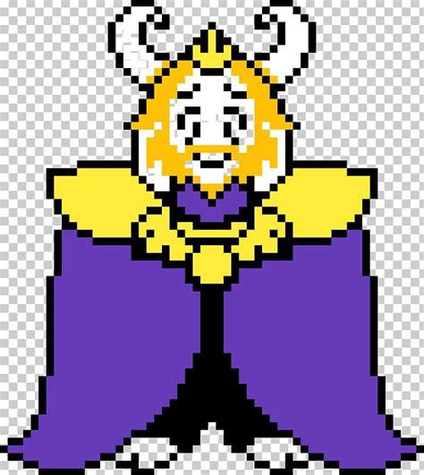 asgore pixel art fight grid Asgore pixel - Pixel Art Grid