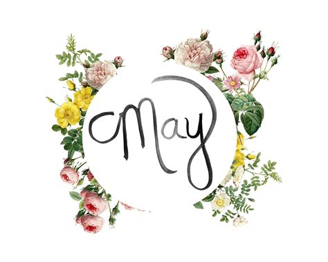 Free May Flowers Wallpaper | | May flowers, Wallpaper, Hand lettering