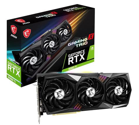 MSI GeForce RTX 3080 Ti Gaming X Trio 12G 12GB GDDR6X 384-bit Pci_e_x16 ...