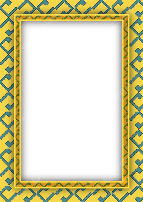 African Traditional Frame Border Design Transparent Image Clipart ...