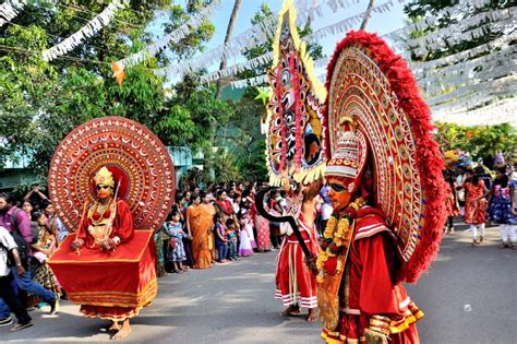 Cochin Carnival 2015 editorial stock image. Image of function - 64337619