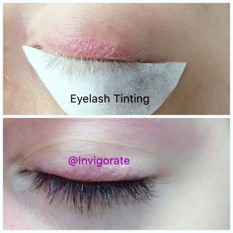 Eyelash Tinting Before & After | Invigorate Spa | Indianapolis, IN