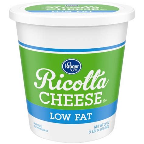 Kroger® Low Fat Ricotta Cheese, 30 oz - Kroger