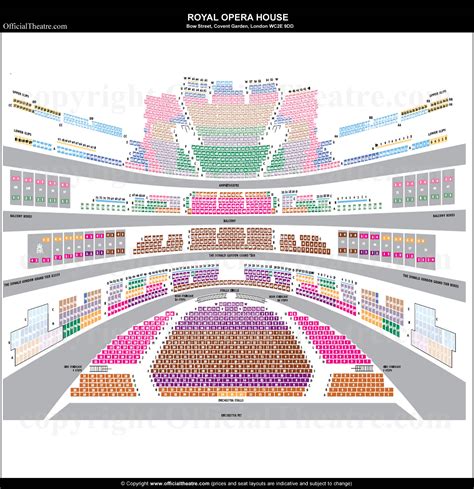 Royal Opera House London Floor Plan