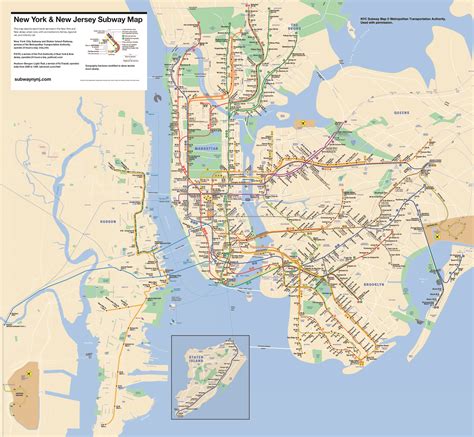 New York City Subway Map New - Domini Hyacintha