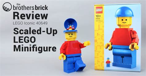 LEGO 40649 Up-Scaled LEGO Minifigure - TBB Review - Cover - The ...