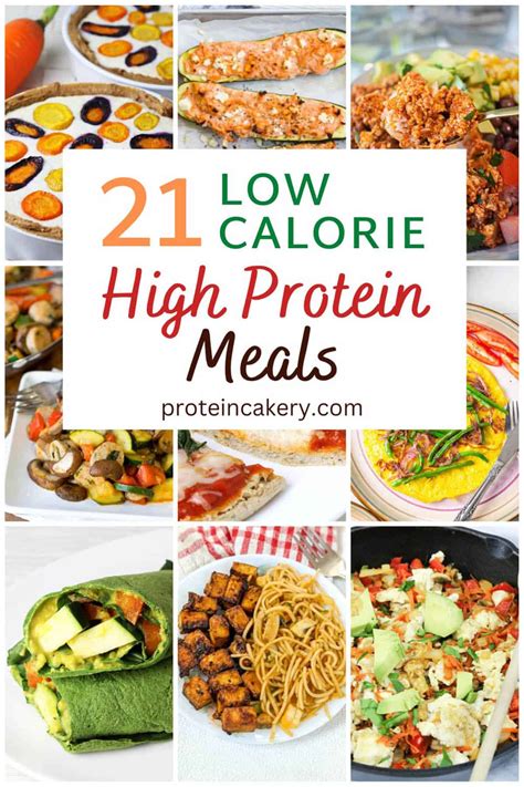 21 High Protein Low Calorie Meals (Lunch & Dinner Recipes ...