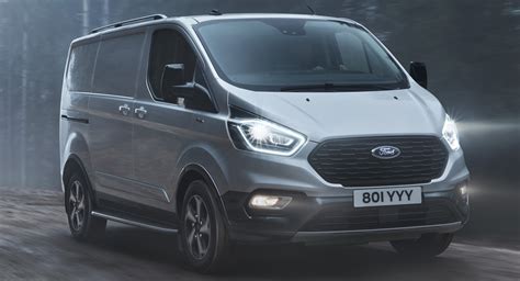 2024 Ford Transit Custom Spied With Production Body | Carscoops