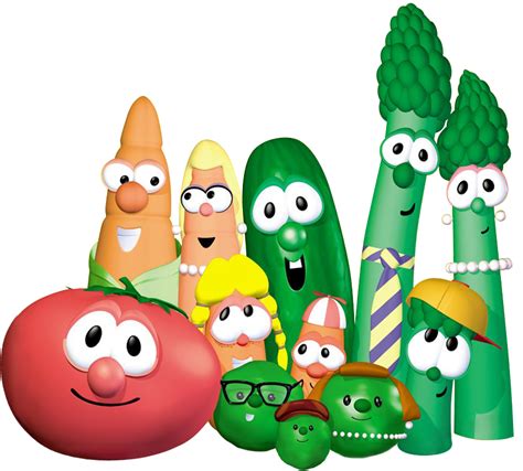 VeggieTales family group photo (1999, HQ edit) by SuperPanty276 on ...