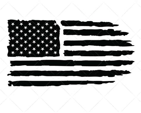 American Flag Clip Art Coloring Page - bellajapapu