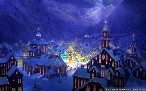 🔥 Download Christmas Village Wallpaper by @christineh94 | Christmas ...