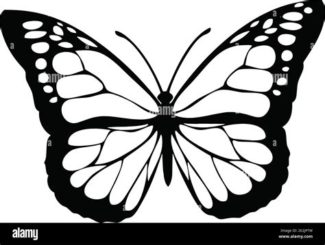 Butterfly Clip Art Black And White