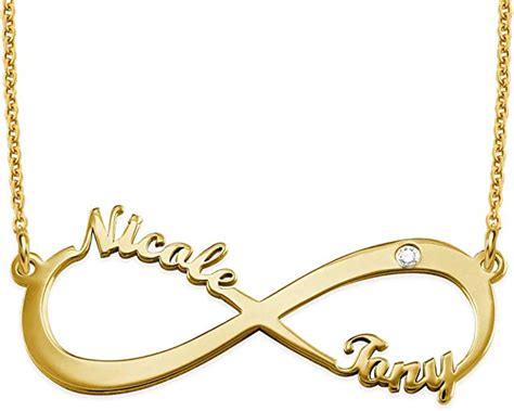 Amazon.com: MyNameNecklace: INFINITY COLLECTION