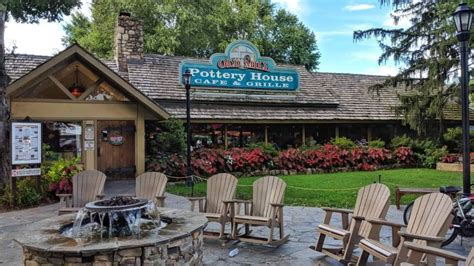 Old Mill Pottery House Cafe and Grille in Pigeon Forge, TN