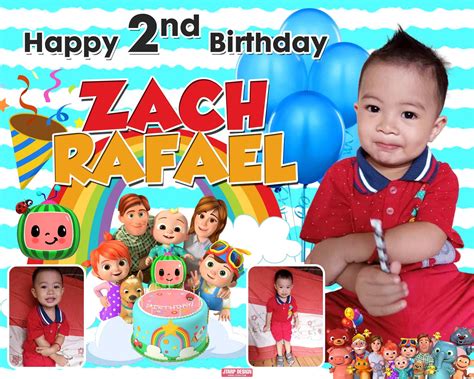 The post Cocomelon Theme Tarpaulin Layout and Design for Birthday ...