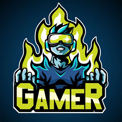 Gamer Logo Vector Art, Icons, and Graphics for Free Download