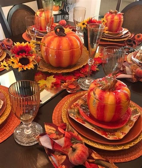 25 Most Trending Thanksgiving Table Setting Ideas | Munchkins Planet