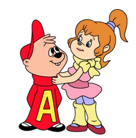 Alvin from The Alvin Show and Brittany from 80s Alvin and the Chipmunks ...