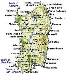 Sassari Map - Italy