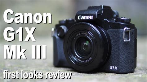 Canon G1X Mark III review - YouTube