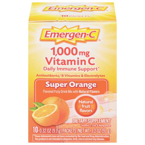 Save on Emergen-C 1000 mg Vitamin C Daily Immune Support Drink Mix ...