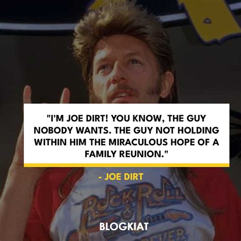 15 Hilarious Quotes from Joe Dirt - Blogkiat