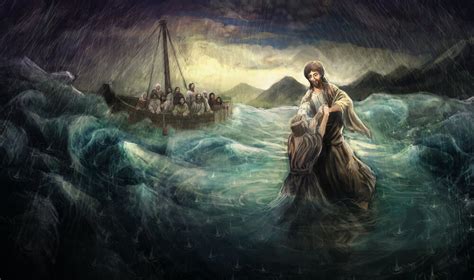 A Deep Dive Into the Significance of Jesus Walking on Water - Relevant ...