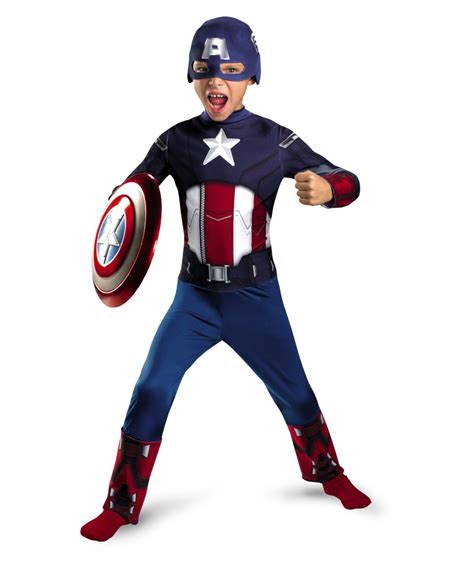 Captain America Kids Movie Costume - Captain America Costumes