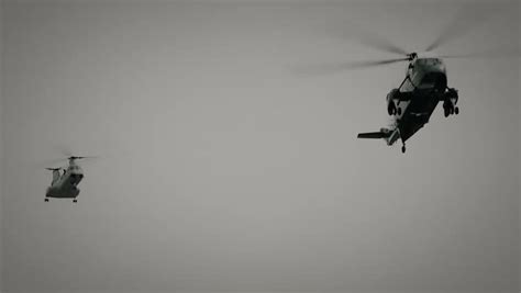 2010s president's marine one helicopter comes Stock Footage Video (100% ...