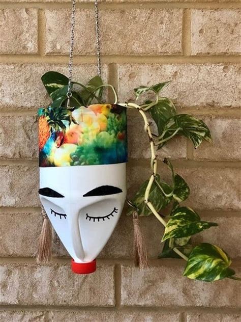 Milk Jug Planters with Faces: Eco-Friendly DIY Ideas - Balcony ...