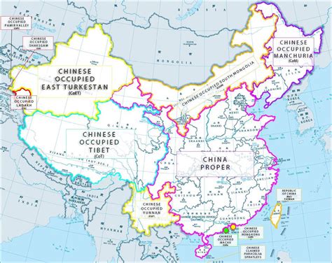 People's Rebublic of China - Boundaries and Boundary Disputes