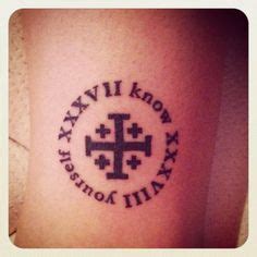 Stone Jerusalem Cross | Tattoo Ideas | Jerusalem cross, Tattoos, Logos