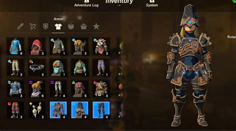 Legend of zelda breath of the wild armor - perkslito