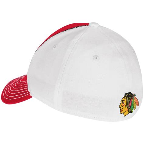 Reebok Chicago Blackhawks Structured Flex Hat - Red/White - Shop.NHL.com